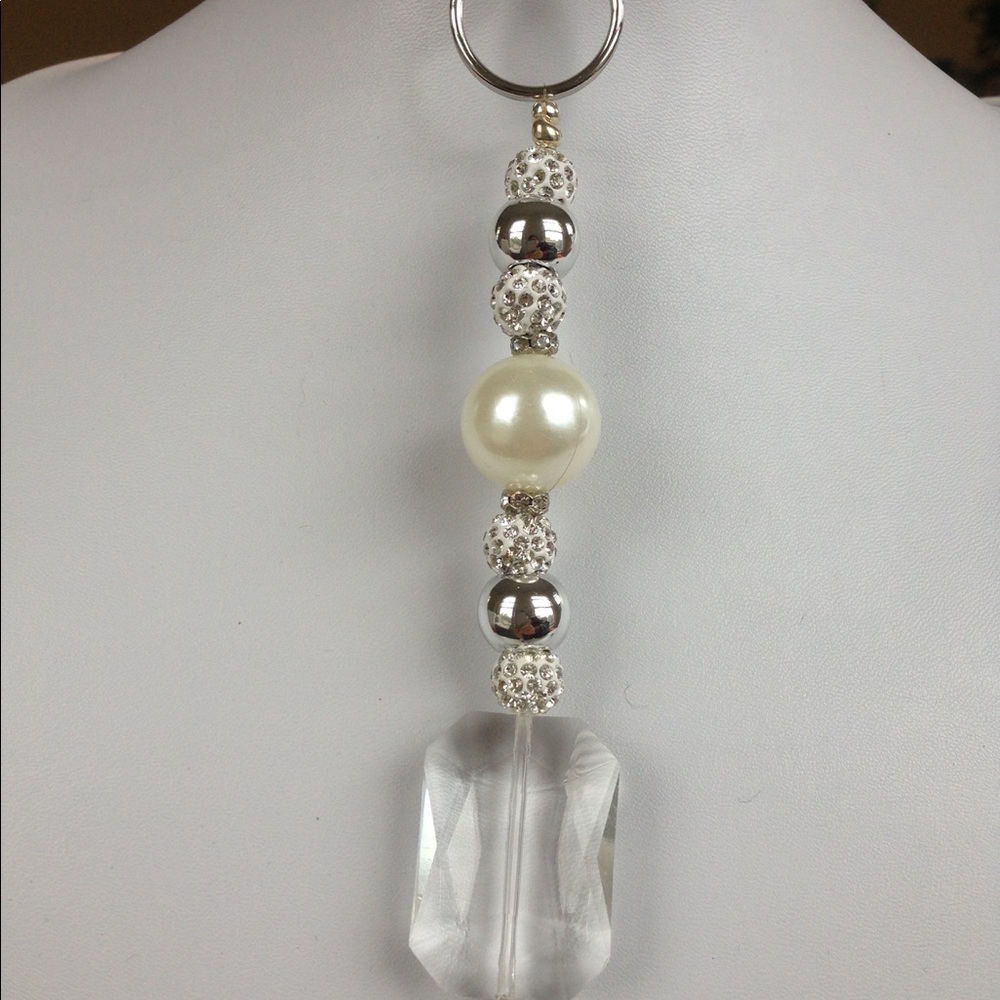 🛍SOLD🛍 on eBay Handmade Key Chain Charm Silver